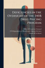 Deficiencies in the Oversight of the 340B Drug Pricing Program