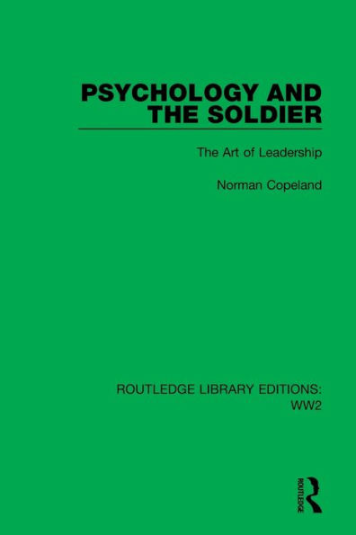 Psychology and The Soldier: Art of Leadership