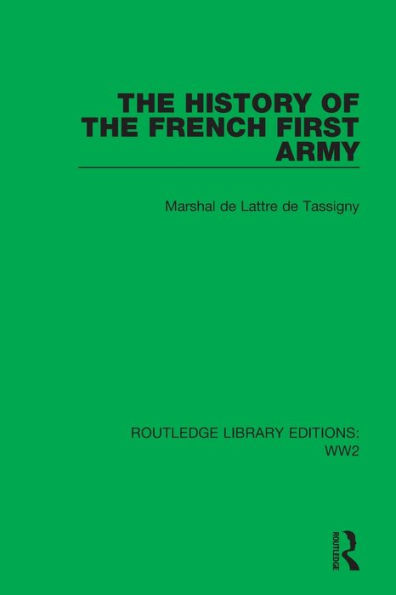 the History of French First Army