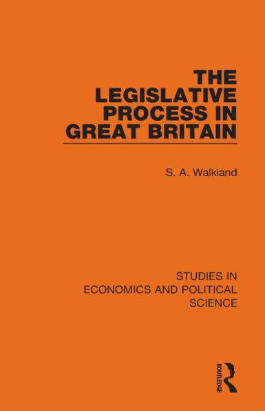 The Legislative Process Great Britain