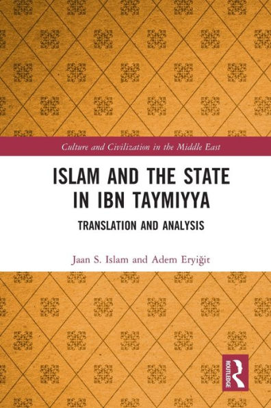 Islam and the State Ibn Taymiyya: Translation Analysis