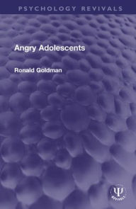 Title: Angry Adolescents, Author: Ronald Goldman