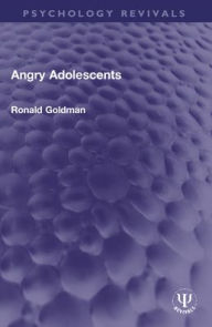 Title: Angry Adolescents, Author: Ronald Goldman