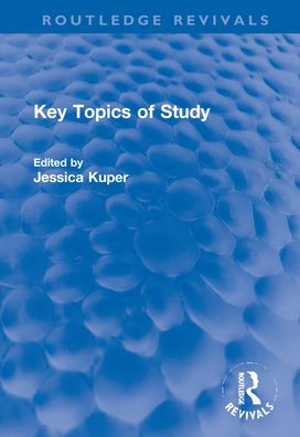 Key Topics of Study