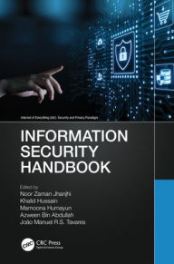 Title: Information Security Handbook, Author: Noor Zaman Jhanjhi