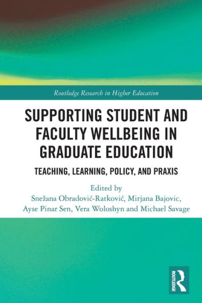 Supporting Student and Faculty Wellbeing Graduate Education: Teaching, Learning, Policy, Praxis