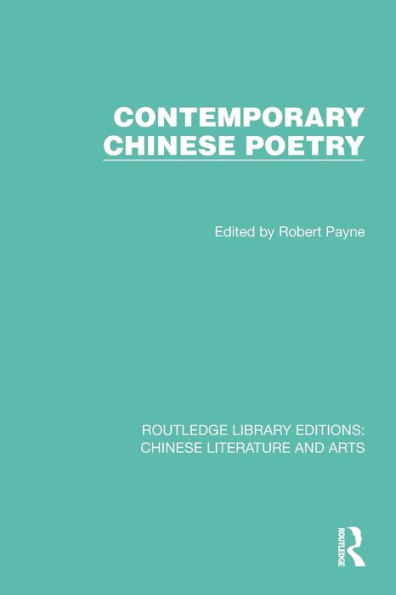 Contemporary Chinese Poetry