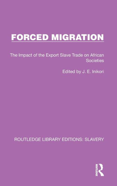 Forced Migration: the Impact of Export Slave Trade on African Societies
