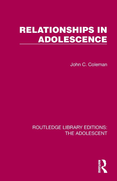 Relationships Adolescence