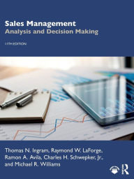 Title: Sales Management: Analysis and Decision Making, Author: Thomas N. Ingram