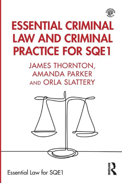 Essential Criminal Law and Practice for SQE1