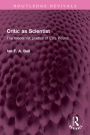 Critic as Scientist: The modernist poetics of Ezra Pound