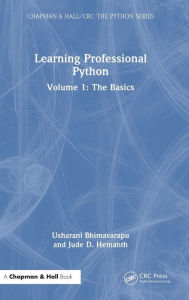 Title: Learning Professional Python: Volume 1: The Basics, Author: Usharani Bhimavarapu