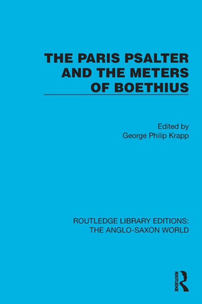 the Paris Psalter and Meters of Boethius