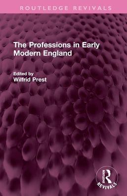 The Professions Early Modern England