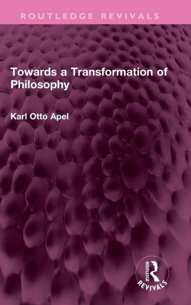 Towards a Transformation of Philosophy
