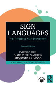 Title: Sign Languages: Structures and Contexts, Author: Joseph C. Hill