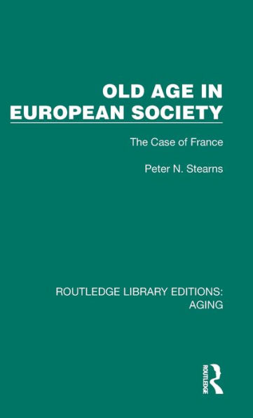 Old Age European Society: The Case of France