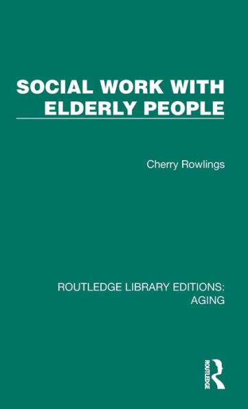 Social Work with Elderly People