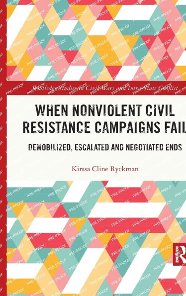 When Nonviolent Civil Resistance Campaigns Fail: Demobilized, Escalated and Negotiated Ends