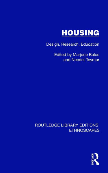 Housing: Design, Research, Education