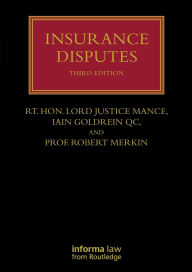 Title: Insurance Disputes, Author: Robert Merkin