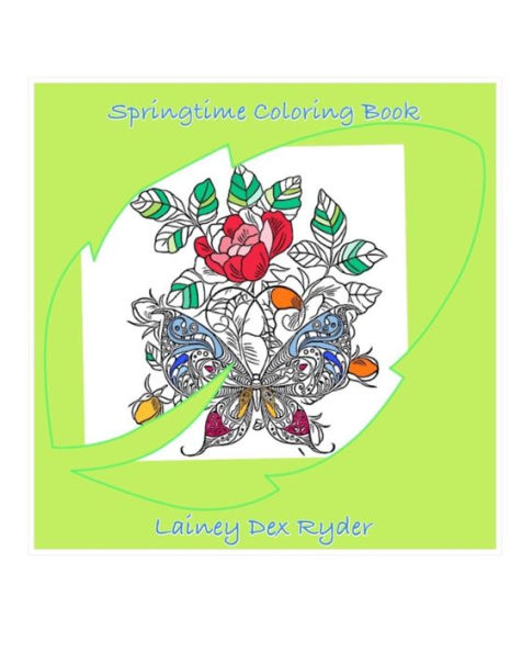 Springtime Coloring Book