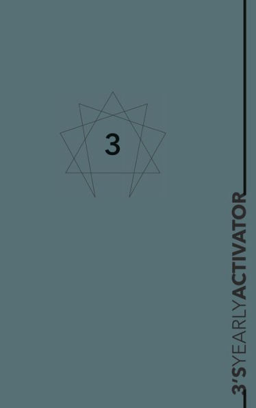Enneagram 3 YEARLY ACTIVATOR Planner: Yearly planner for an enneagram type Three