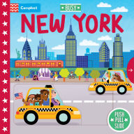 Title: Busy New York: Push Pull Slide, Author: Campbell Books