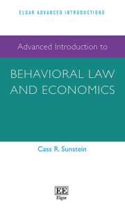 Free german books download Advanced Introduction to Behavioral Law and Economics English version by Cass R. Sunstein 9781035323166