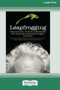 Title: Leapfrogging (16pt Large Print Format), Author: Soren Kaplan