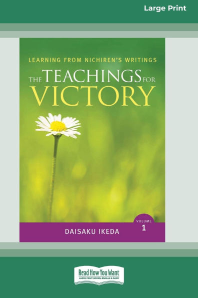 The Teachings for Victory, vol. 1 (16pt Large Print Format)