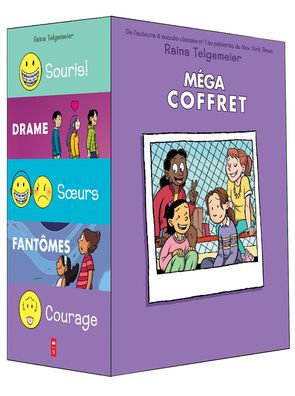 Mï¿½ga Coffret Raina: Souris!, Soeurs, Drame, Fantï¿½mes, Courage