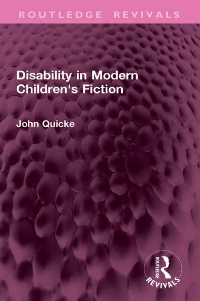 Disability in Modern Children's Fiction