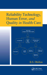 Title: Reliability Technology, Human Error, and Quality in Health Care, Author: B.S. Dhillon