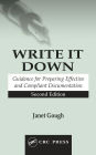 Write It Down: Guidance for Preparing Effective and Compliant Documentation