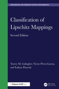 Title: Classification of Lipschitz Mappings, Author: Torrey M. Gallagher