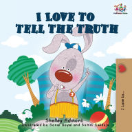 Title: I Love to Tell the Truth (English children's book), Author: Shelley Admont