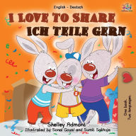 Title: I Love to Share (English German Bilingual Book), Author: Shelley Admont