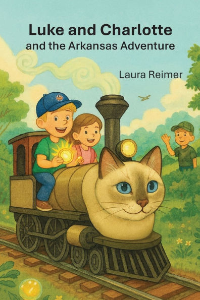 Luke and Charlotte and the Arkansas Adventure: Children's gift; trains; cats; easy to read; illustrated