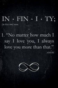 Title: My Love for You is Infinite - Vintage Urban Dictionary Style Journal: Bullet Journal Dot Grid Book Dotted Notebook for Couples Anniversaries, Valentine's, Birthday or Christmas Gift, Author: Luxe Stationery