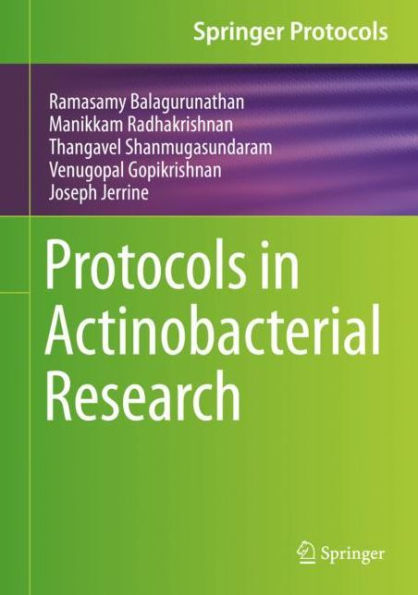 Protocols in Actinobacterial Research