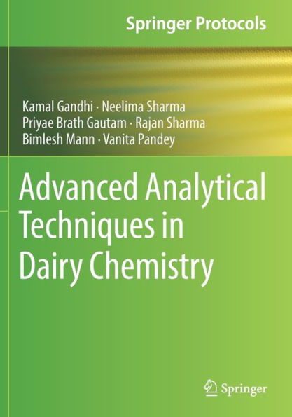 Advanced Analytical Techniques Dairy Chemistry