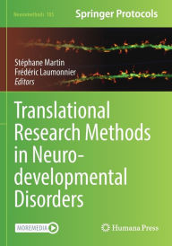 Title: Translational Research Methods in Neurodevelopmental Disorders, Author: Stïphane Martin