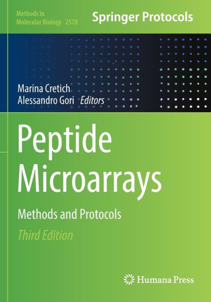 Peptide Microarrays: Methods and Protocols