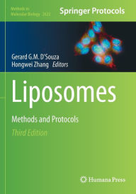 Title: Liposomes: Methods and Protocols, Author: Gerard G.M. D'Souza