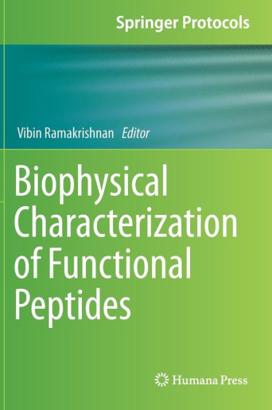 Biophysical Characterization of Functional Peptides