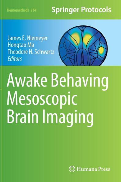 Awake Behaving Mesoscopic Brain Imaging