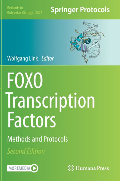 FOXO Transcription Factors: Methods and Protocols