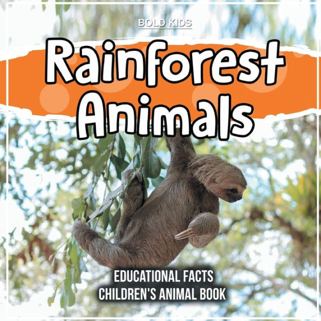 Rainforest Animals Educational Facts Children's Animal Book by Bold ...